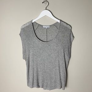 Daydreamer LA Dolman Tee Heather Grey